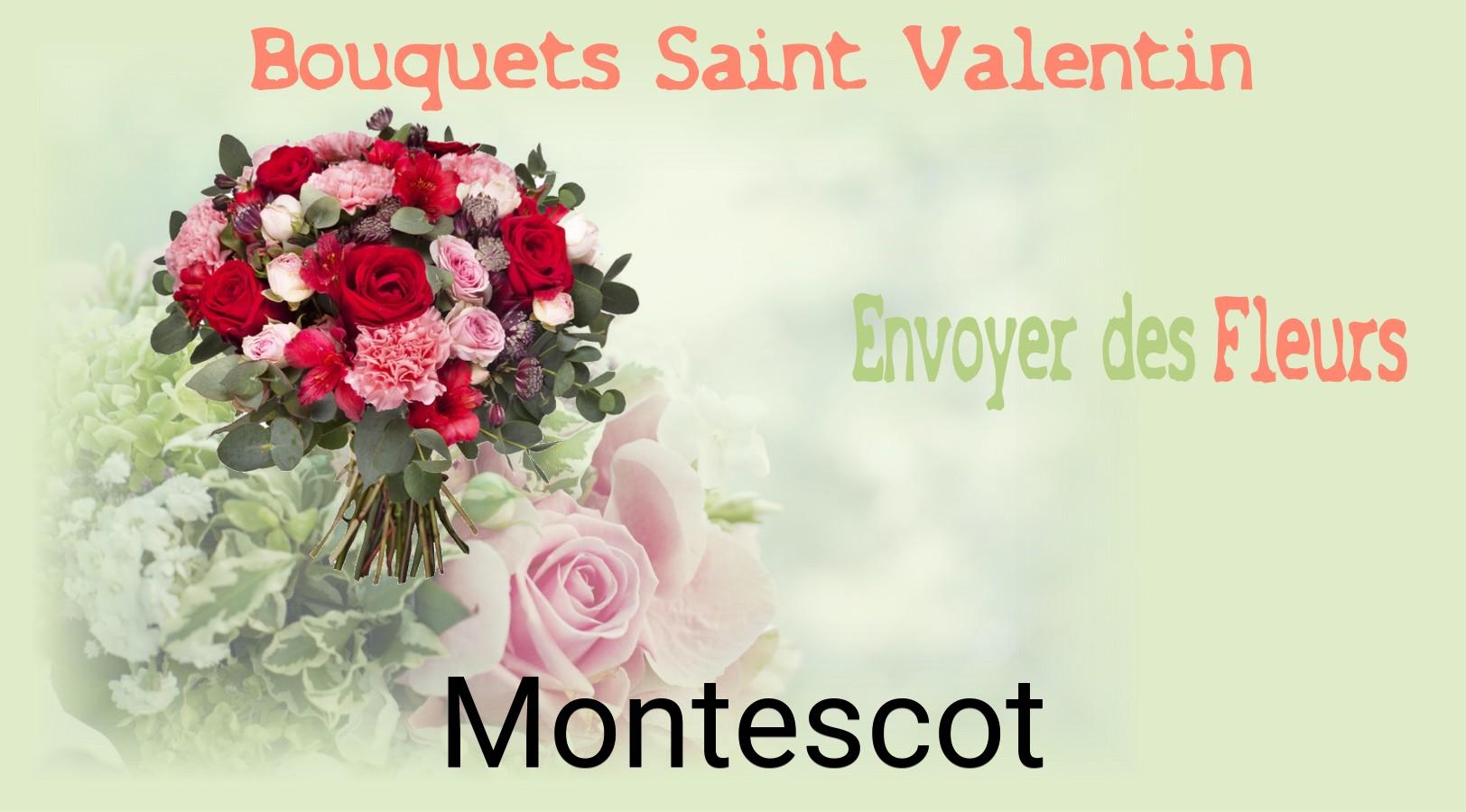 Roses de Saint-Valentin livrées à Montescot